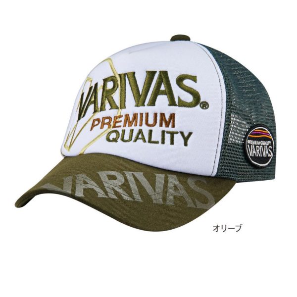 Varivas Breathable Mesh Cap Cappello da Baseball Olive Green