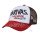Varivas Breathable Mesh Cap Red Cappellino da Baseball