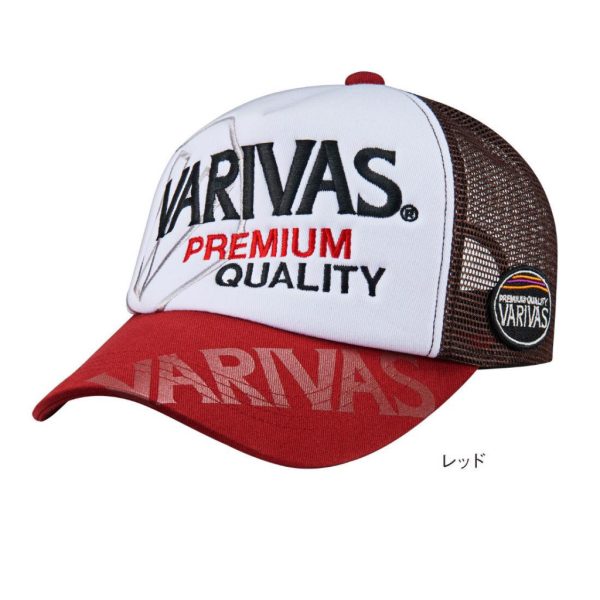 Varivas Breathable Mesh Cap Red Cappellino da Baseball