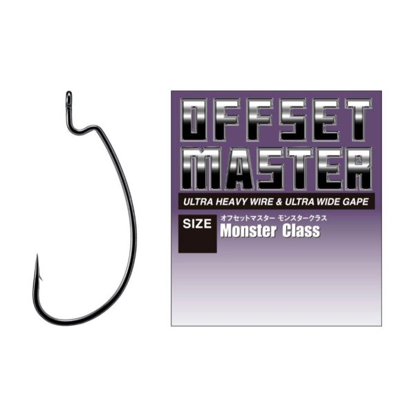 Varivas Offset Master Monster Class #6/0 Amo Offset con occhiello e barbato 4pz