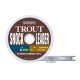 Varivas Trout ShockLeader Fluorocarbon 30m 0,117mm 2lb Terminale in Fluorocarbon