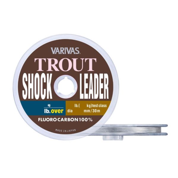 Varivas Trout ShockLeader Fluorocarbon 30m 0,235mm 8lb Finale Fluorocarbon