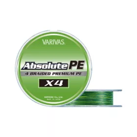   Varivas Absolute Premium PE X4 150m #0,4 0,108 mm 9,5lb Marking Green Trecciato da pesca