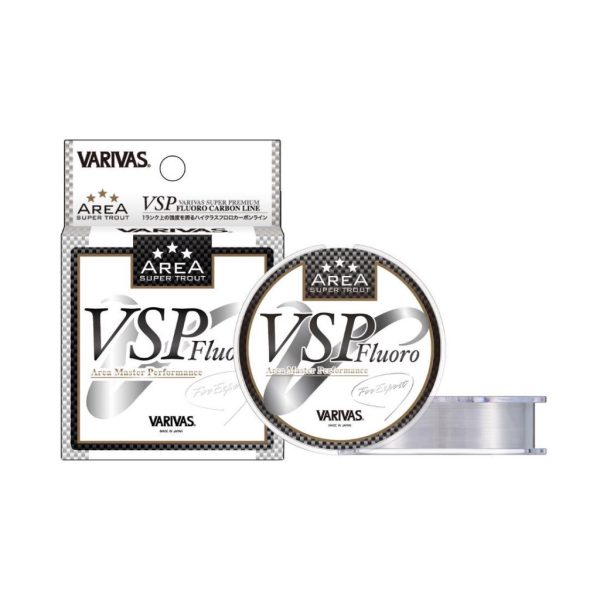 Varivas Super Trout Area VSP Fluorocarbon 100m 0,117mm 2,5lb Fluorocarbon per lenza madre