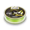 Varivas Super Trout Area PE X4 Neo Yellow #0,2 75m 6lb Lenza Trecciata