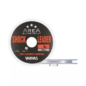   Varivas Super Trout Area VSP Fluorocarbon ShockLeader 30m 0,148mm 4lb Terminale in Fluorocarbon