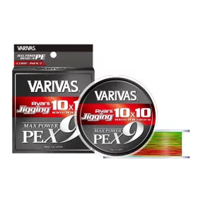   Varivas Avani Jigging 10x10 Max PE X9 300m #6,0 0,405mm 90lb Trecciato Jigging