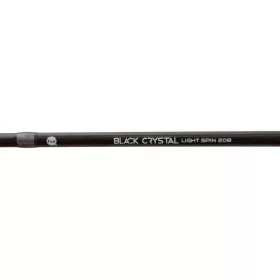   Mikado Black Crystal L Spin 3-15gr 2,08m Canna da Spinning 1 Pezzo