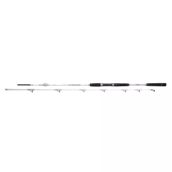 Mikado Catone Albino Spin&Troll 50-200gr 2,20m 2 Pezzi Canna da spinning per siluro