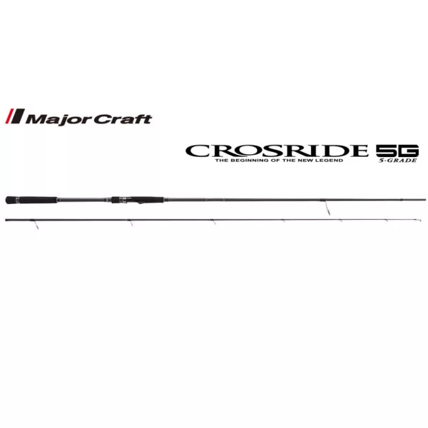 Major Craft Crosride 5G XR5-942ML/LSJ R,Fast 2,84m 10-40gr Canna da spinning in 2 pezzi