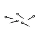 Nytro Hi-Carbon Steel Method Bait Spike Barbigliato 7,5mm Perno Esche 10pz