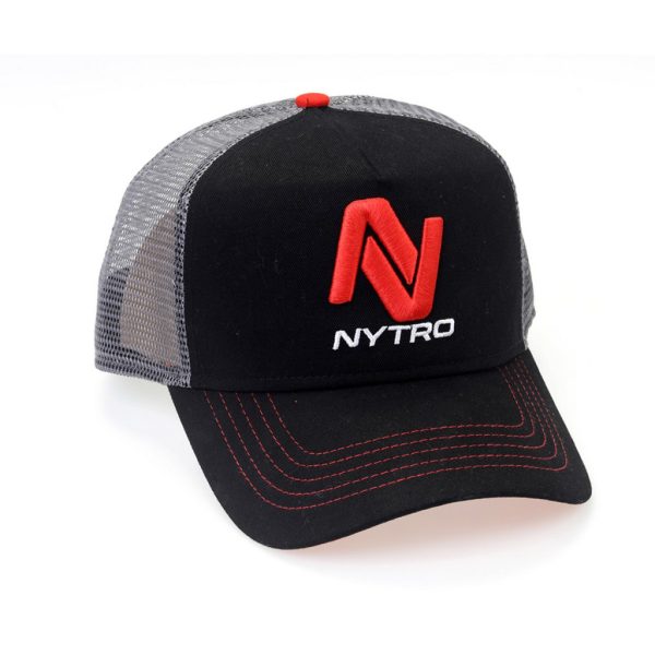 Nytro Black & Grey Trucker Cap Cappellino da Baseball