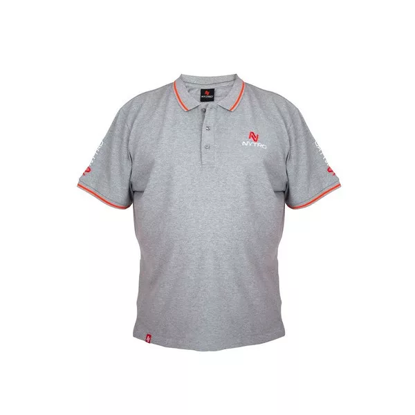 Nytro Light Marl Grey Polo Shirt Taglia L