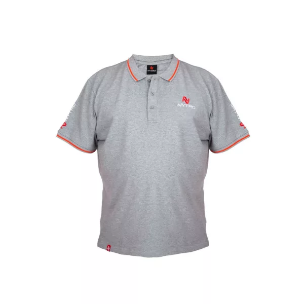Nytro Light Marl Grey Polo Shirt Taglia XL