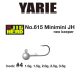 Yarie 615 Mini Neo Keeper 4 1,0gr Jig Fej 5db