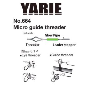 Yarie Micro Guide Threader Ago Infilacavo 2pz