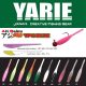 Yarie Ajibaku Worm 690 5,0cm 48P KL Arare Esca Artificiale in Gomma 10pz
