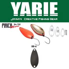   Yarie 702 Pirica More 1,0gr BB6 Dark Olive Cucchianio Ondulante
