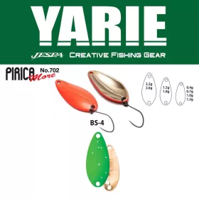   Yarie 702 Pirica More 1,0gr BS4 Lime Glitter Cucchiaino Ondulante