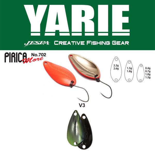 Yarie 702 Pirica More 1,0gr V3 Ayu Cucchiaino Ondulante