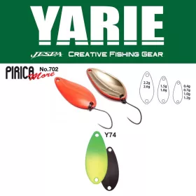   Yarie 702 Pirica More 1,5gr Y74 Green/Lemon Cucchiaino Ondulante