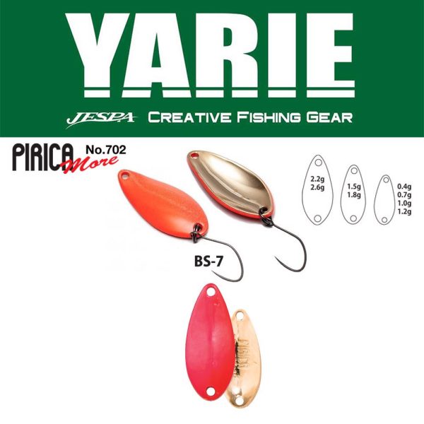 Yarie 702 Pirica More 1,8gr BS-7 Candy Pink Cucchiaino Ondulante