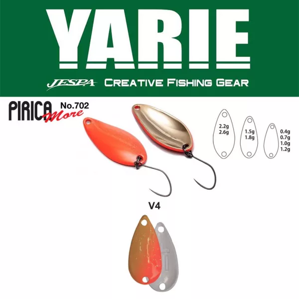 Yarie 702 Pirica More 1,8gr V4 MG Ice Ondulante