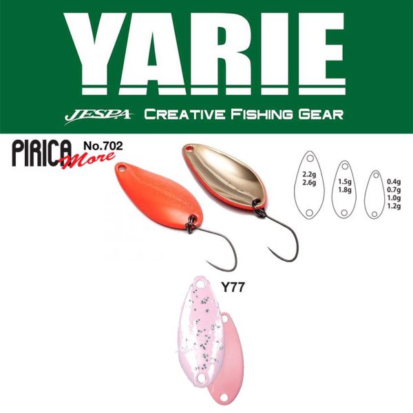 Cucchiaino ondulante Yarie 702 Pirica More 1,8gr Y77 Sakura