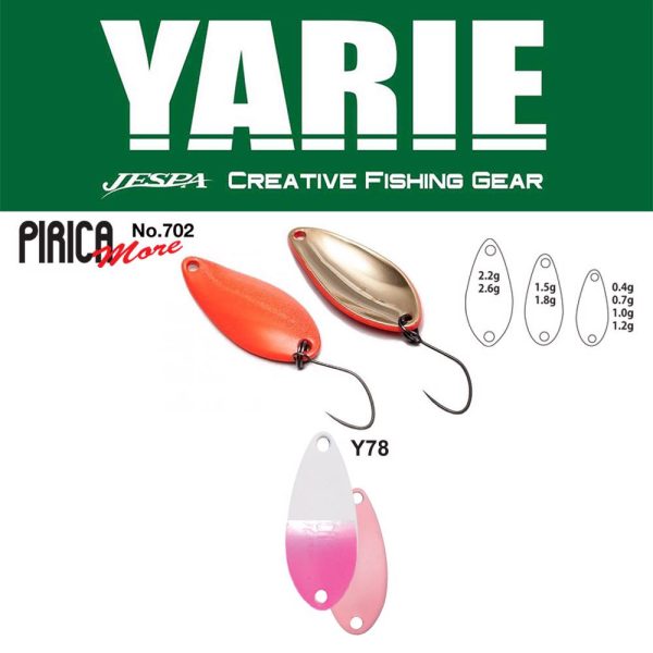 Yarie 702 Pirica More 1,8gr Y78 Shiropino Cucchiaino Ondulante