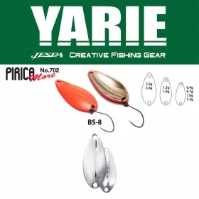 Yarie 702 Pirica More 2,2gr BS-8 Silver Cucchiaino Ondulante