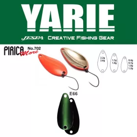   Yarie 702 Pirica More 2,2gr E66 Fits Green Cucchianino Oscillante