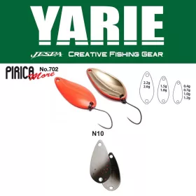   Yarie 702 Pirica More 2,2gr N10 Black Slash Cucchiaino Ondulante