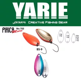 Yarie 702 Pirica More 2,6gr BS-9 Blue/Pink Cucchiao Rotante