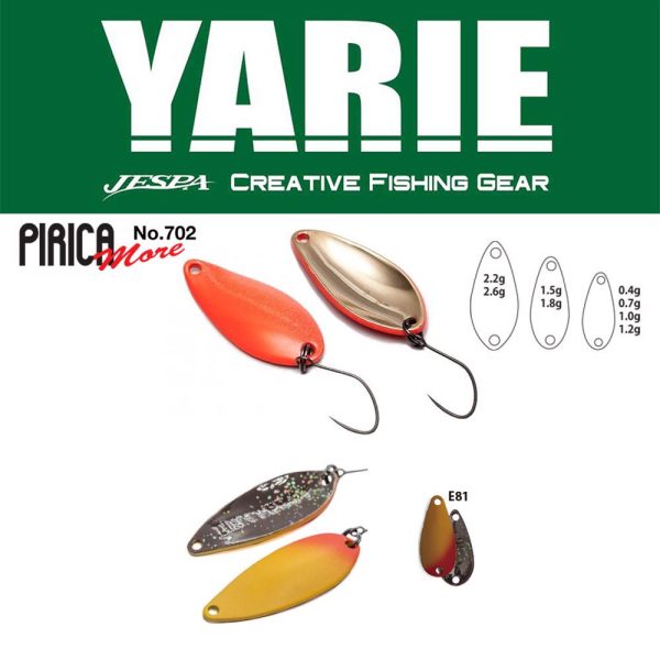 Yarie 702 Pirica More 2,6gr E81 Murasaki Uni Ondulante