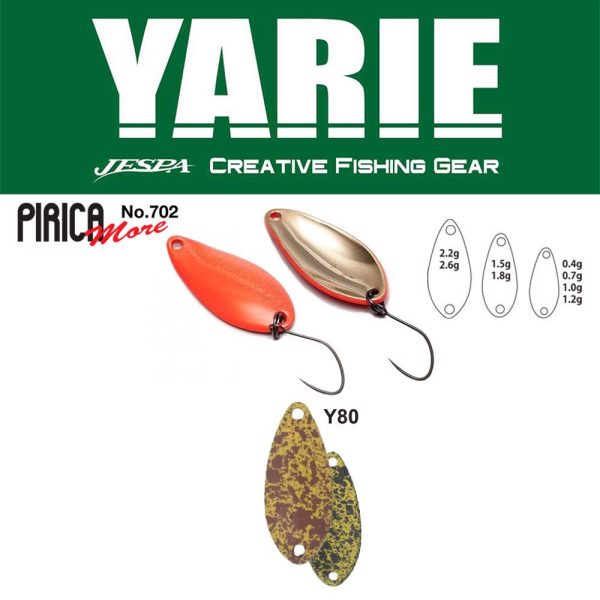 Yarie 702 Pirica More 2,6gr Y80 Karasi Spice Cucchiaino Ondulante