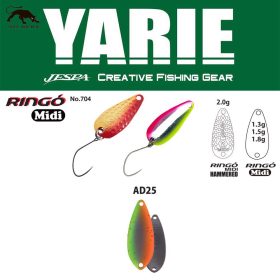   Yarie 704 Ringo Midi 1,8gr AD25 Vegetable Cucchiaino Ondulante