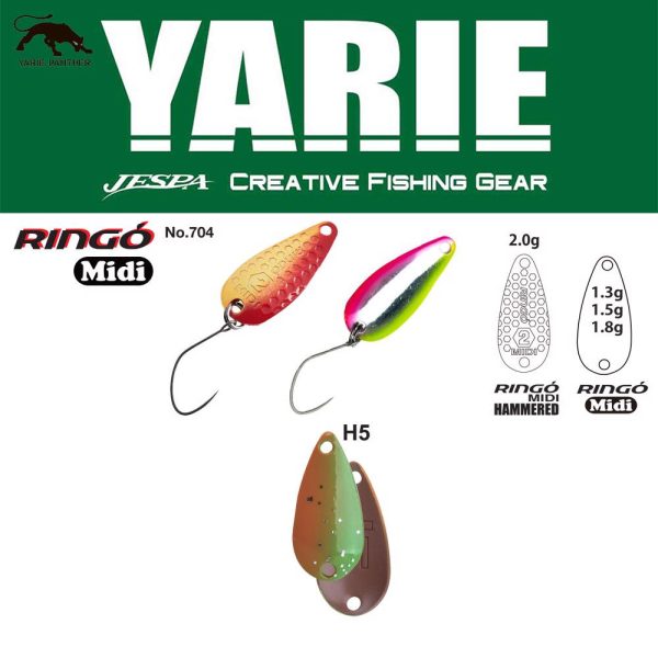 Yarie 704 Ringo Midi 1,8gr H5 Thirty Eight Cucchiaino