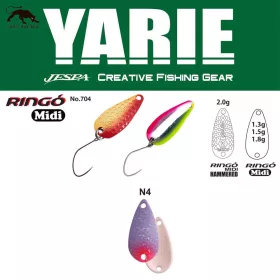   Yarie 704 Ringo Midi 1,8gr N4 Night Purple Cucchiaino Ondulante