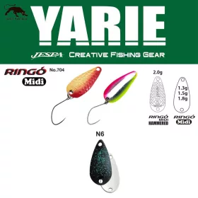   Yarie 704 Ringo Midi 1,8gr N6 Hororin Panda Cucchiaino Ondulante