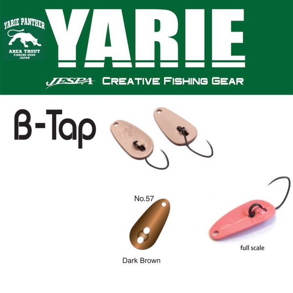 Yarie 705 B-Tap 1,2gr 57 Dark Brown Cucchiaino Ondulante