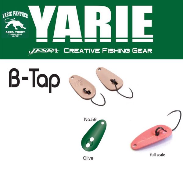 Yarie 705 B-Tap 1,2gr 59 Olive Cucchiaio Rotante