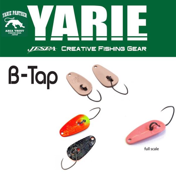 Yarie 705 B-Tap 1,2gr N8 Black/AG Carrot Ondulante a Cucchiaio