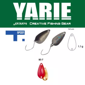   __Yarie__ 706 T-Spoon 1,1gr BS7 Candy Pink Cucchiaino Ondulante