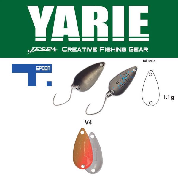 Yarie 706 T-Spoon 1,4gr V4 MG Ice Cucchianino Rotante