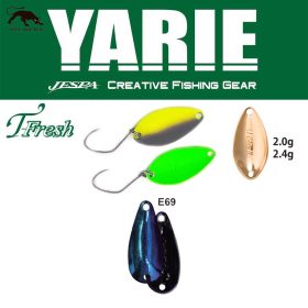 Yarie 708T T-Fresh 2,0gr E69 Cucchiaino Ondulante Blu Fuoco