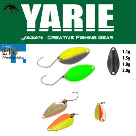 Yarie 708T T-Fresh 2,4gr E77 Half Mac Ondulante a cucchiaino