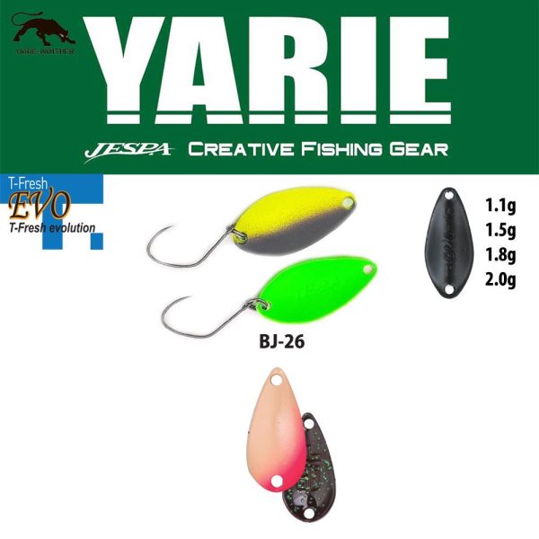 Yarie 710T T-Fresh Evo 1,5gr BJ-26 Noriko Cucchiaino Ondulante