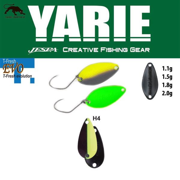 Yarie 710T T-Fresh Evo 1,5gr H4 KM Haif Cucchianino rotante