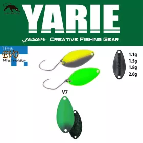   Yarie 710T T-Fresh Evo 1,5gr V7 Olive Mint Cucchiaino Ondulante