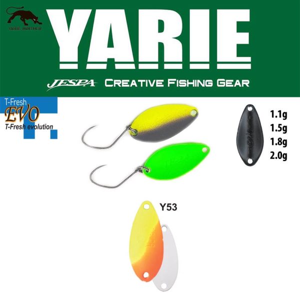 Yarie 710T T-Fresh Evo 1,5gr Y53 Lemon/Orange Cucchiaino Oscillante